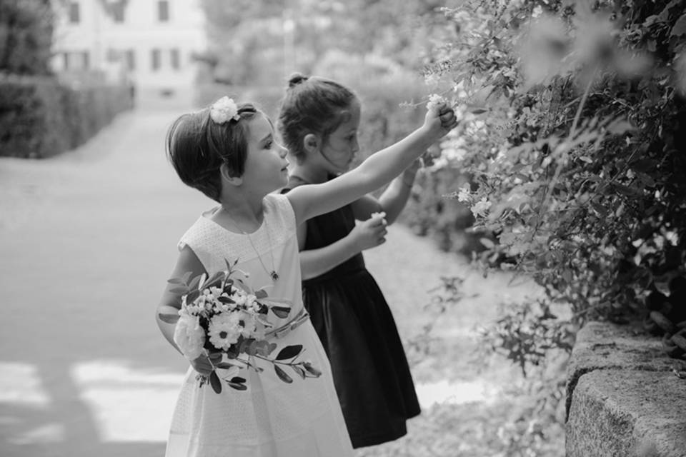 The flower girls