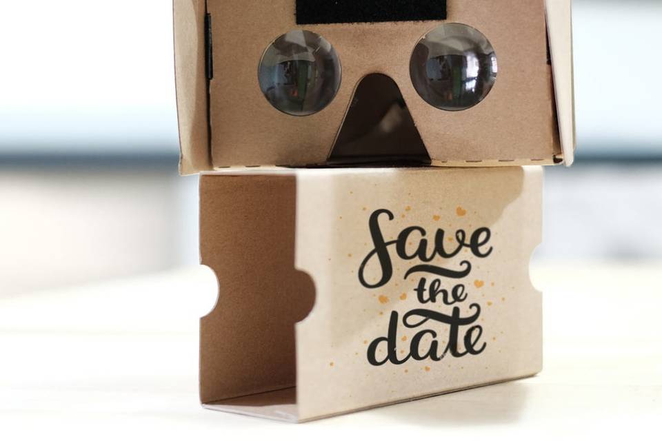 Wedding VR cardboard