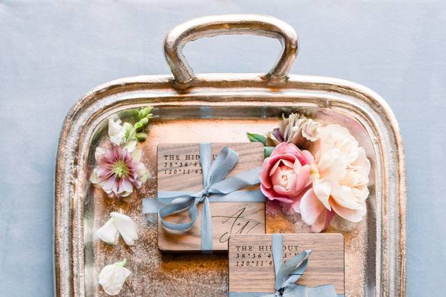Bespoke wooden craft coasters