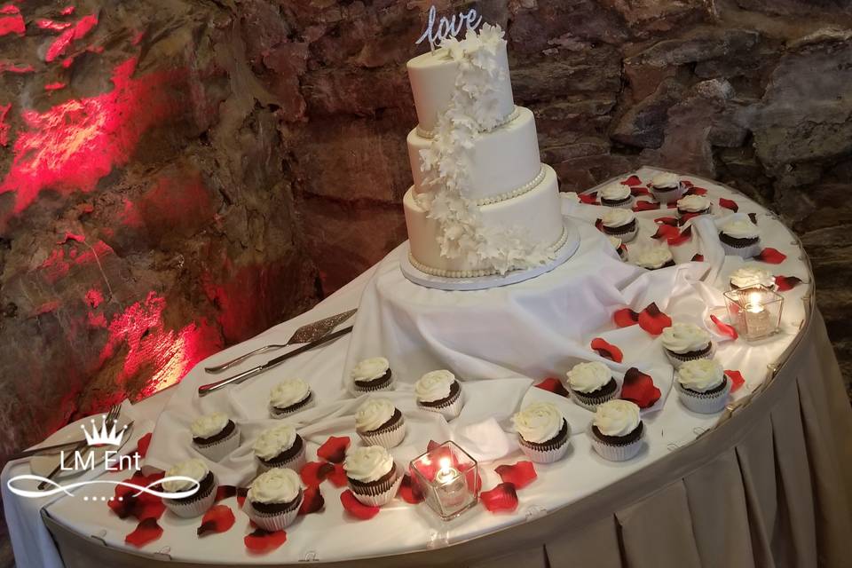 Uplighting (Wedding Cake)