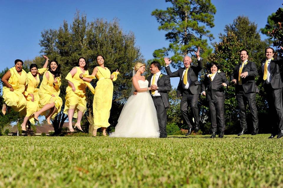 The wedding party
