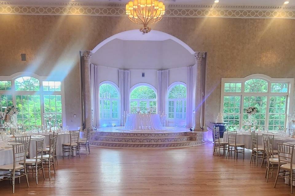 Reception setup