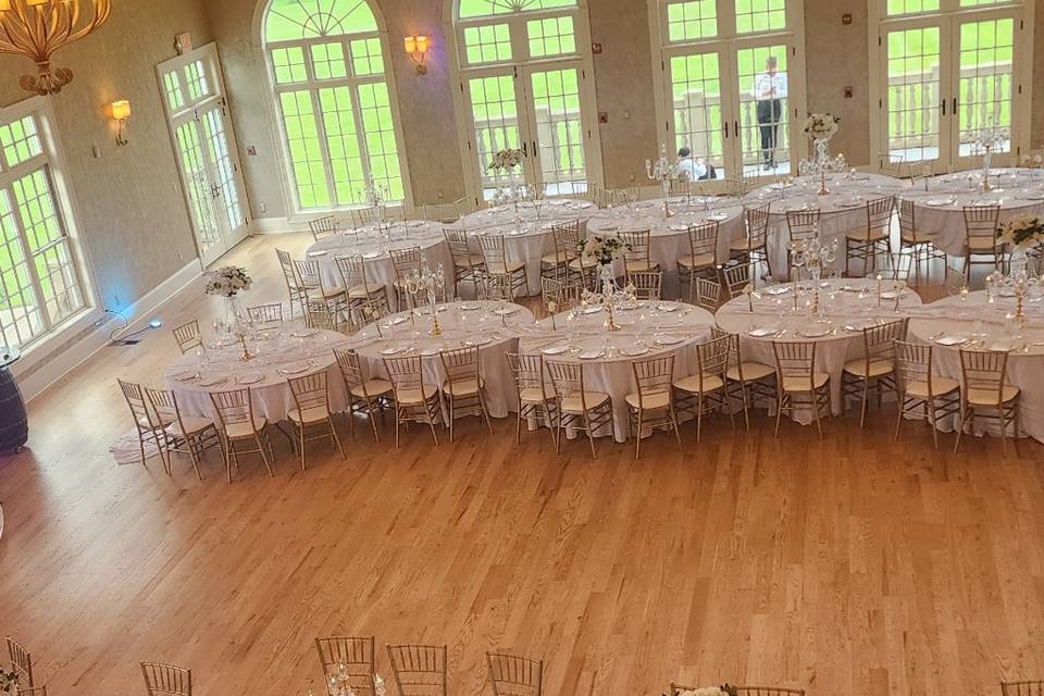 Reception setup