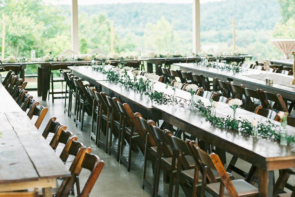 Long table setup