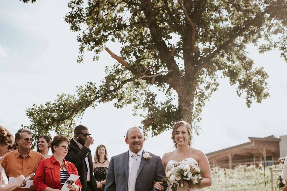 Wedding procession