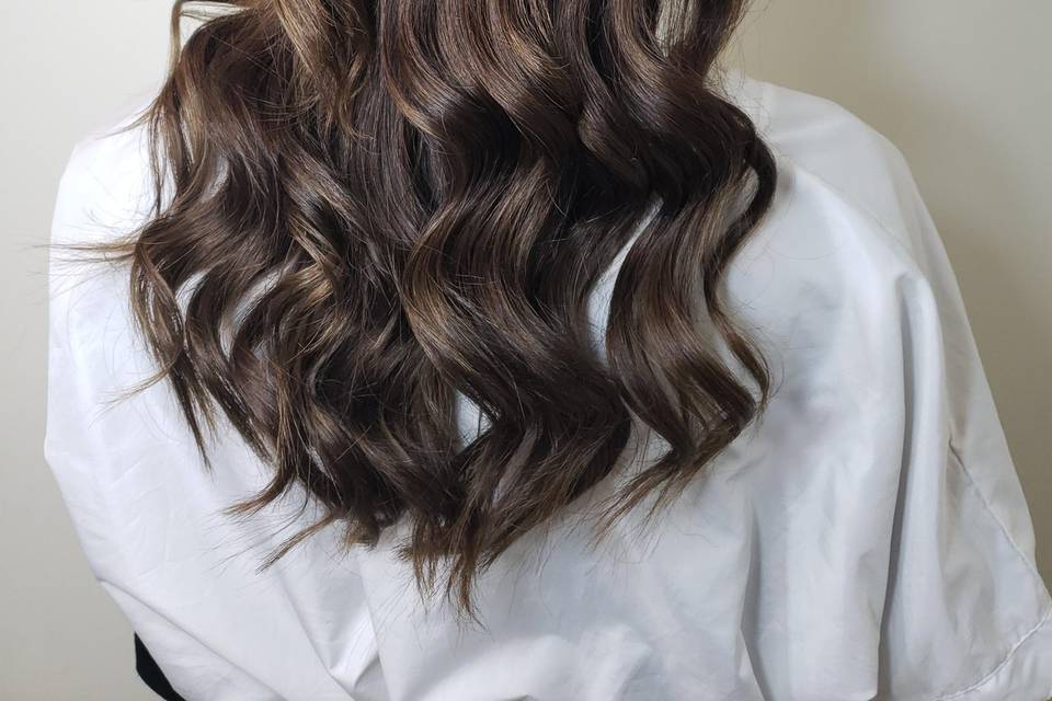 Wavy hair