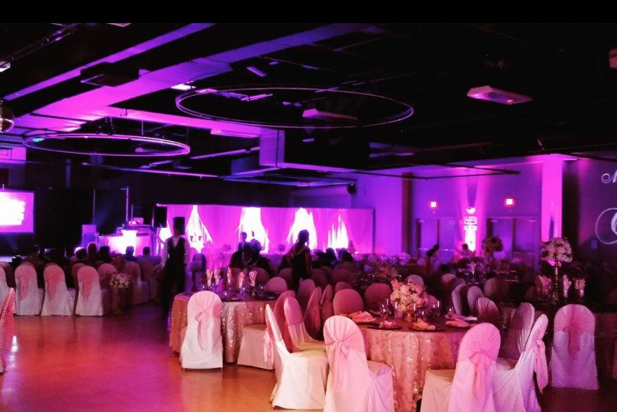 Reception area