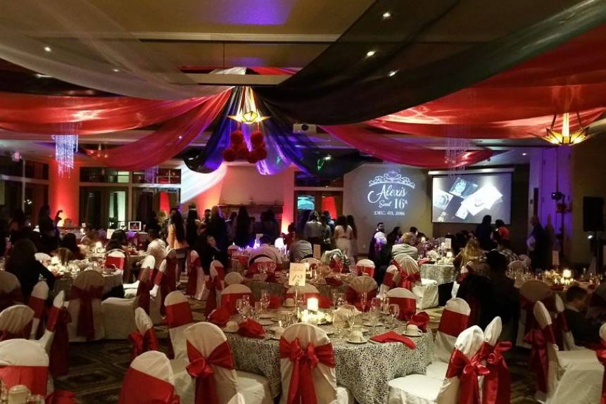 Wedding reception
