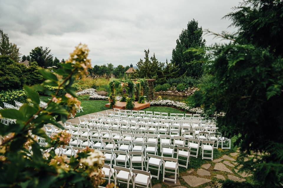 The Wedding Garden at GCL