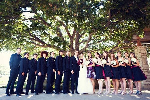 Couple & Wedding attendants