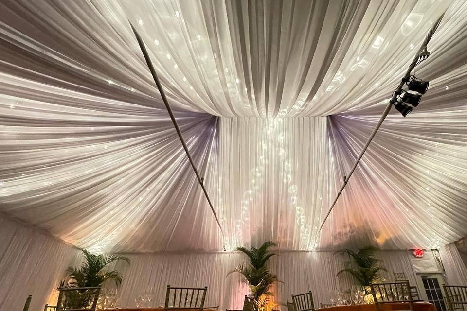 Full tent ceiling liner