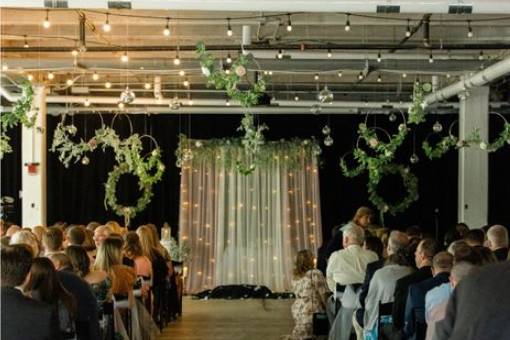 Lovely wedding aisle