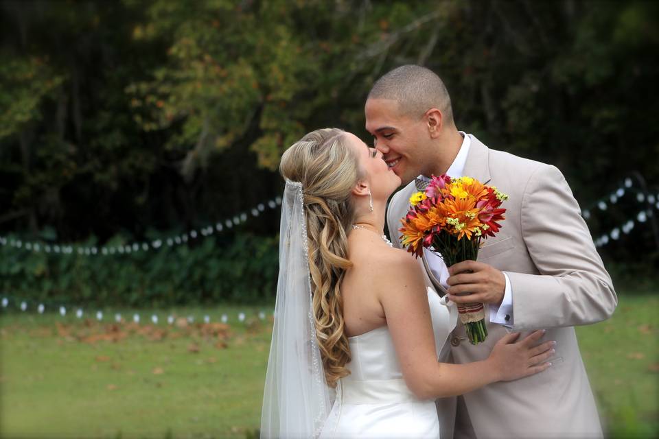 Couple kissing