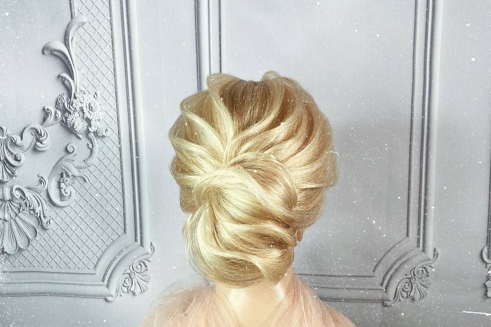 Classic Waves Updo