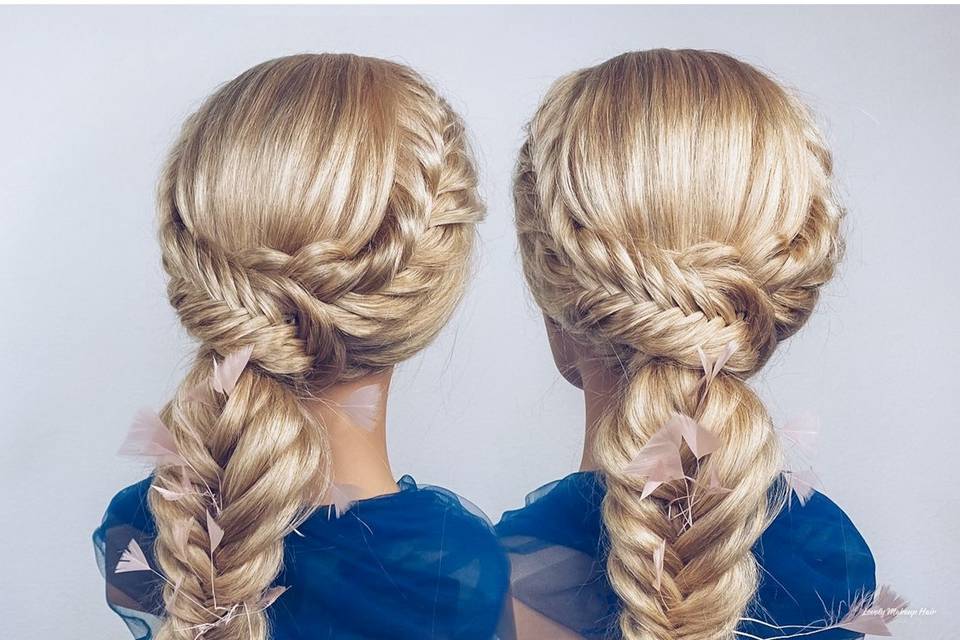 Twisted Fishtail Hairstyle