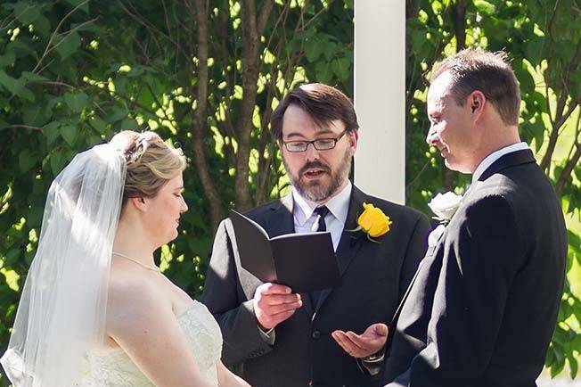 Joel Gardner, Wedding Officiant