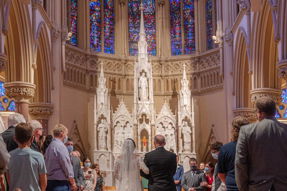 Love church weddings.