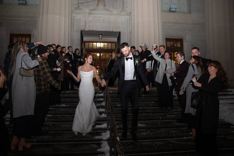 Such a fun wonderful wedding!