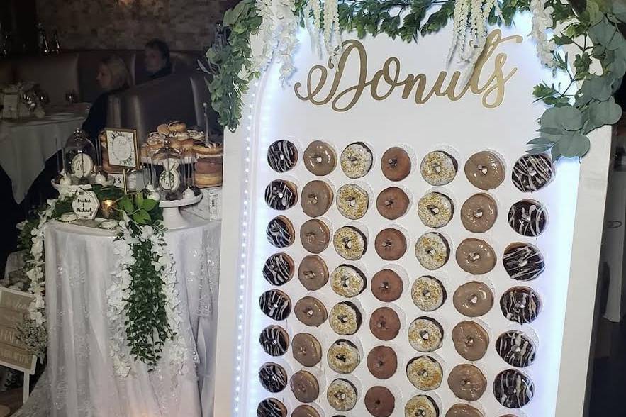Wedding Donut Walls