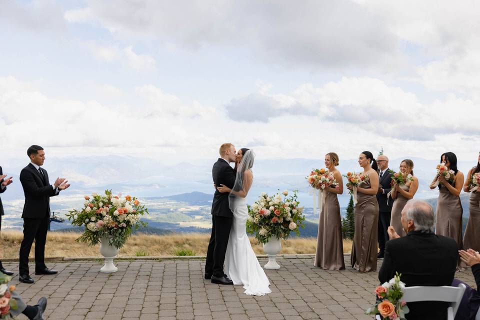 Schweitzer mountain wedding