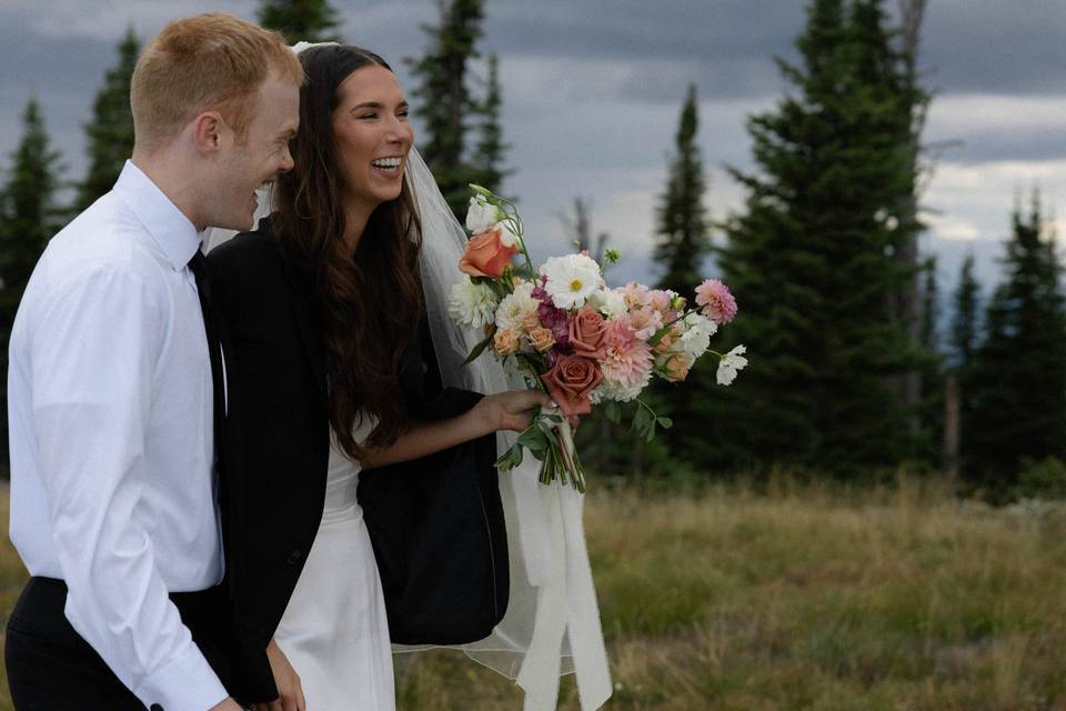 Schweitzer mountain wedding