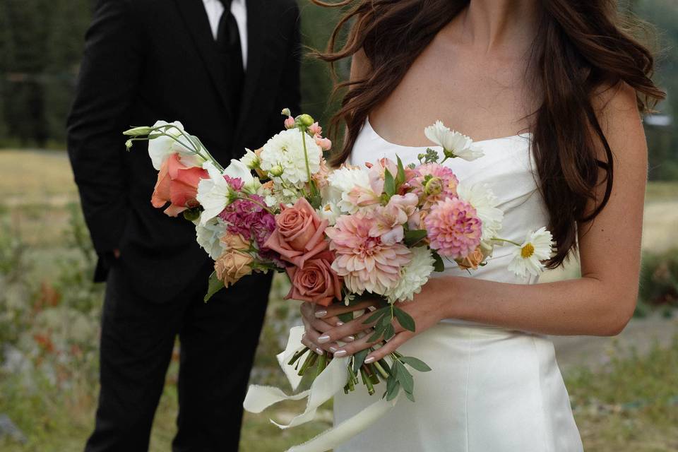 Schweitzer mountain wedding