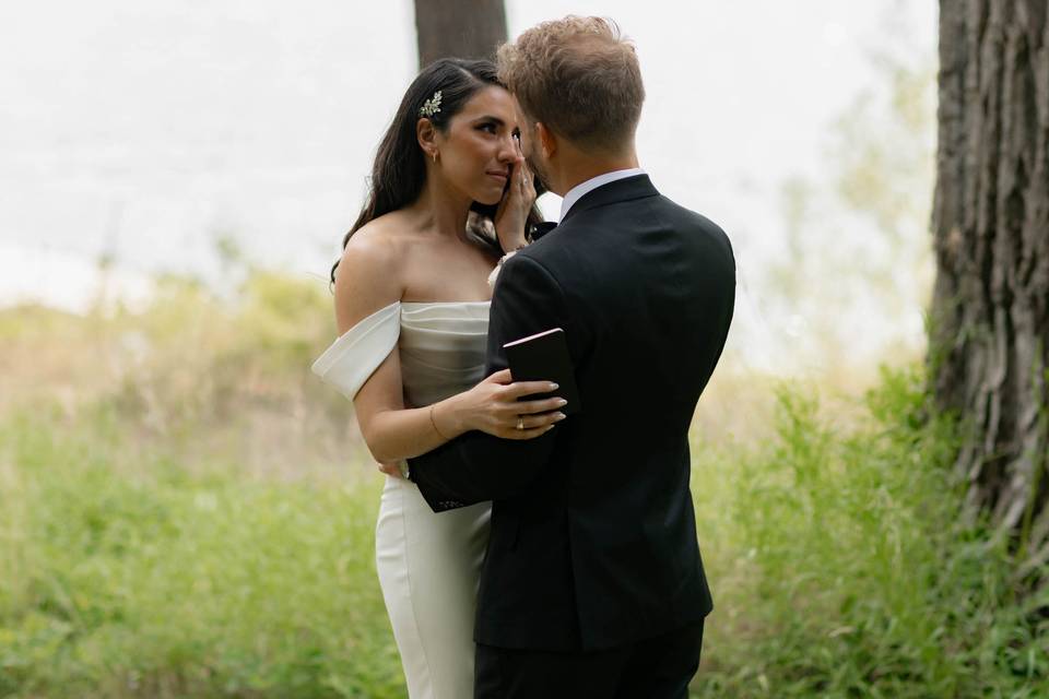 Zephyr Lodge lake wedding