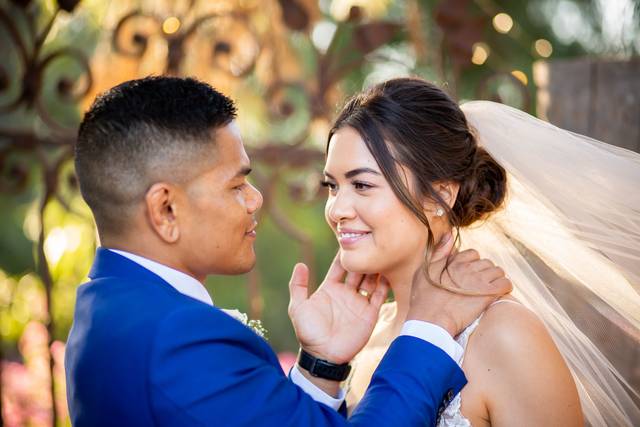 The happy couple