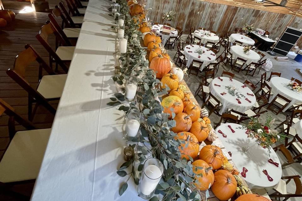 Head Table Decor