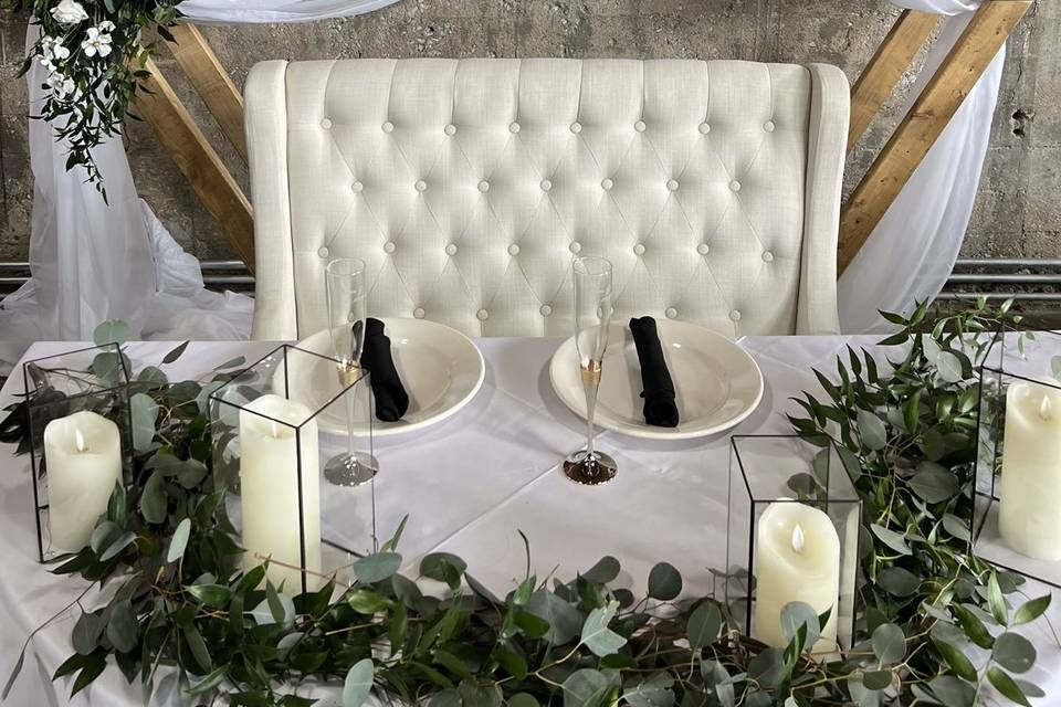 Sweetheart Table