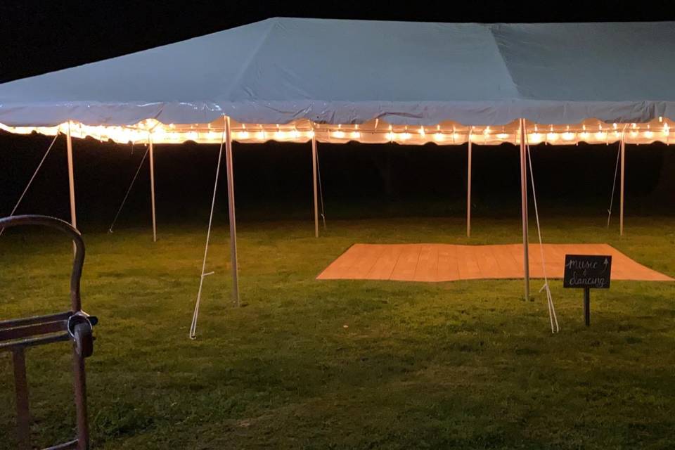 Tent & Bistro Lights