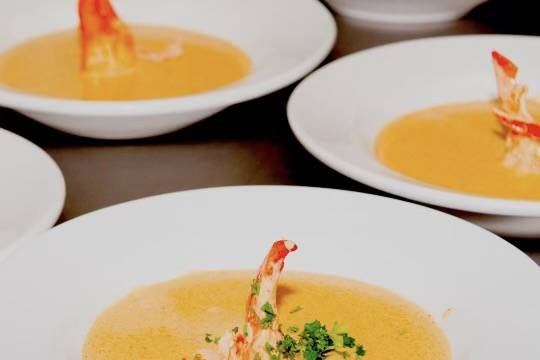 Lobster & Crab Bisque Soup