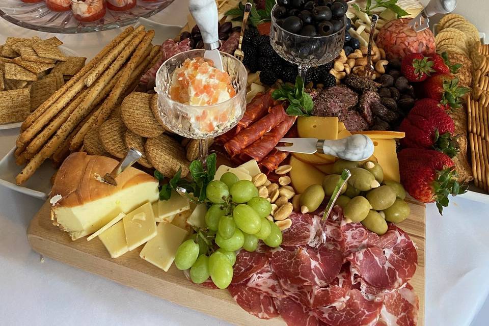 Delicious charcuterie