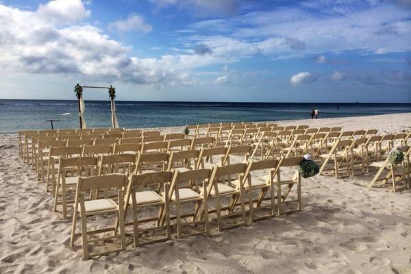 Wooden chairs