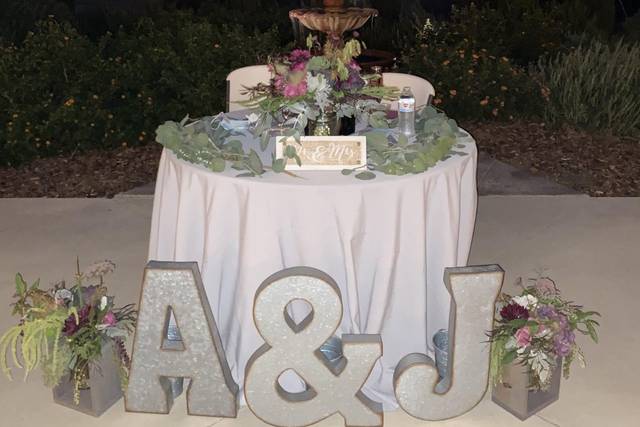 Table setting idea