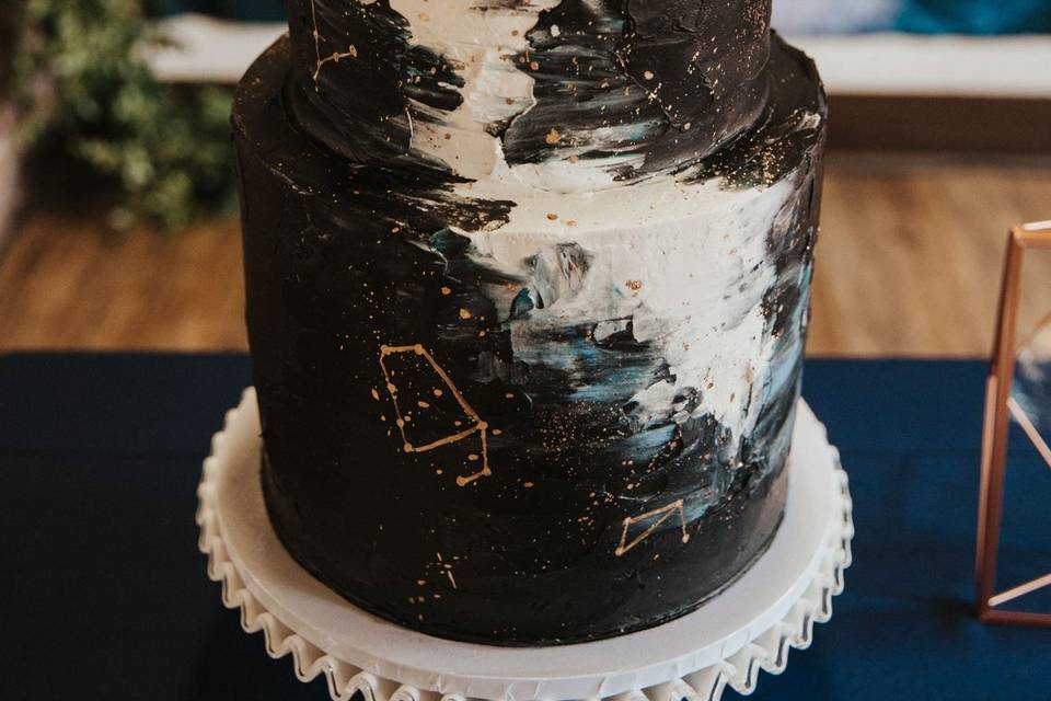 Galaxy cake