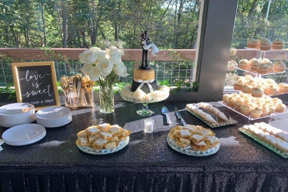 Dessert bar