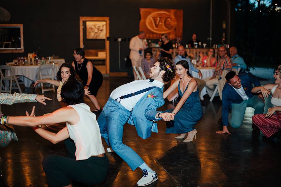 Dance Floor in The Grainery