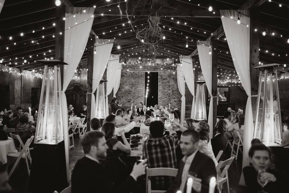 Reception in The Barn