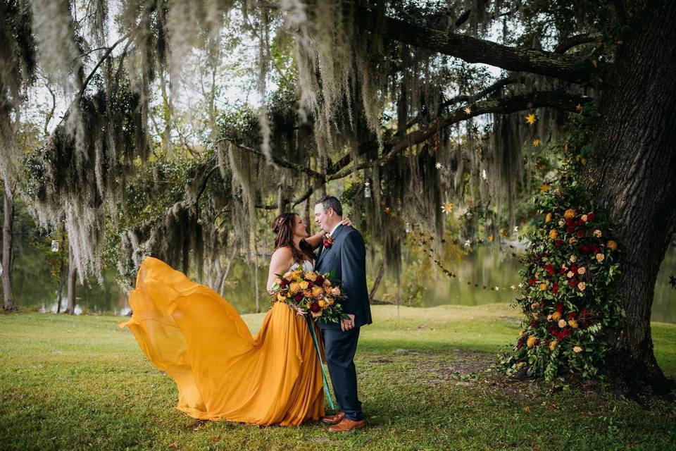 Ceremony Tree at Barn