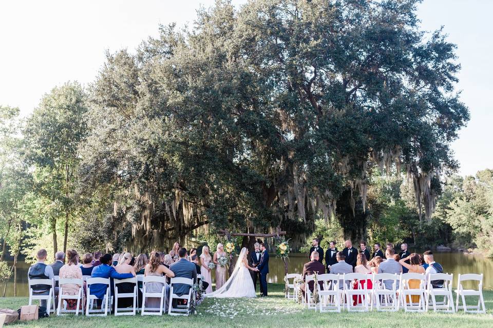 Ceremony at Grainery Tree