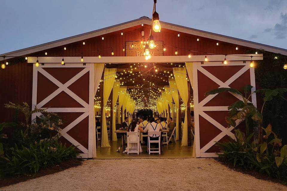 Reception at The Barn