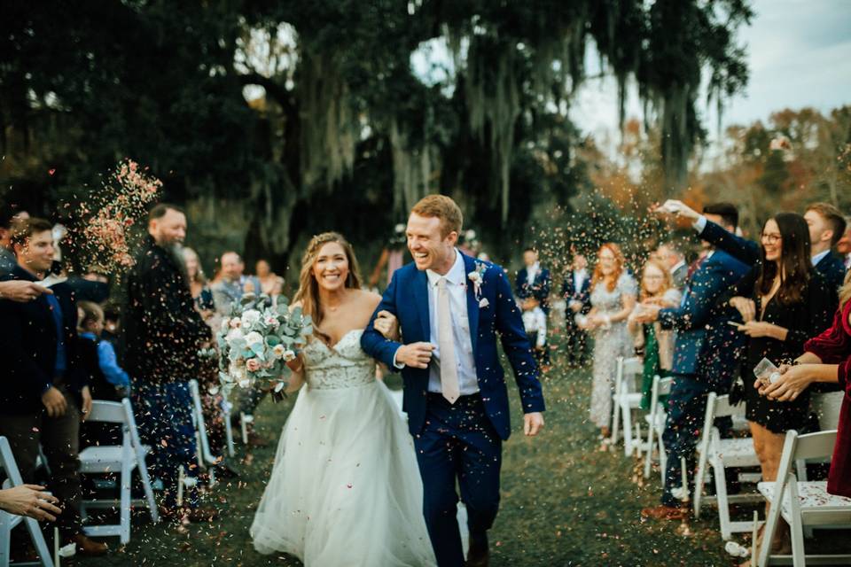 Fall Barn Ceremony at Landing