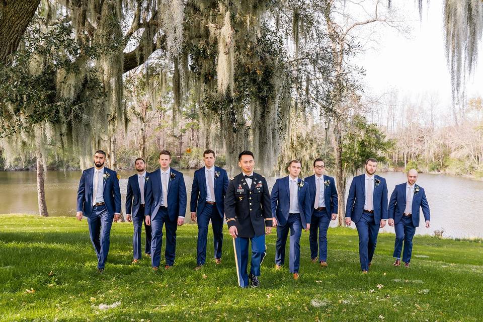 Groom and Groomsmen