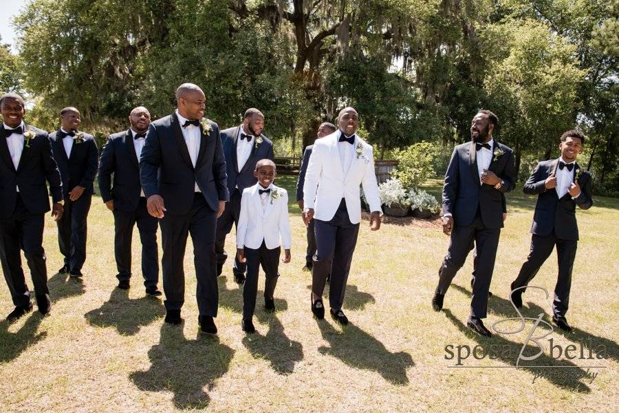 CJ and Groomsmen