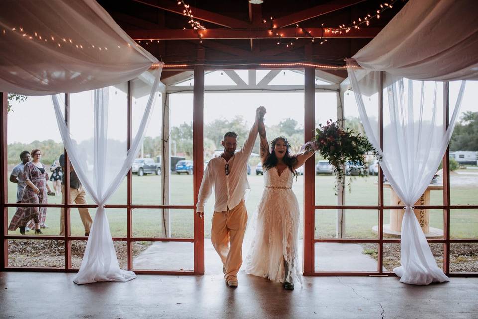 Couple in Pavilion