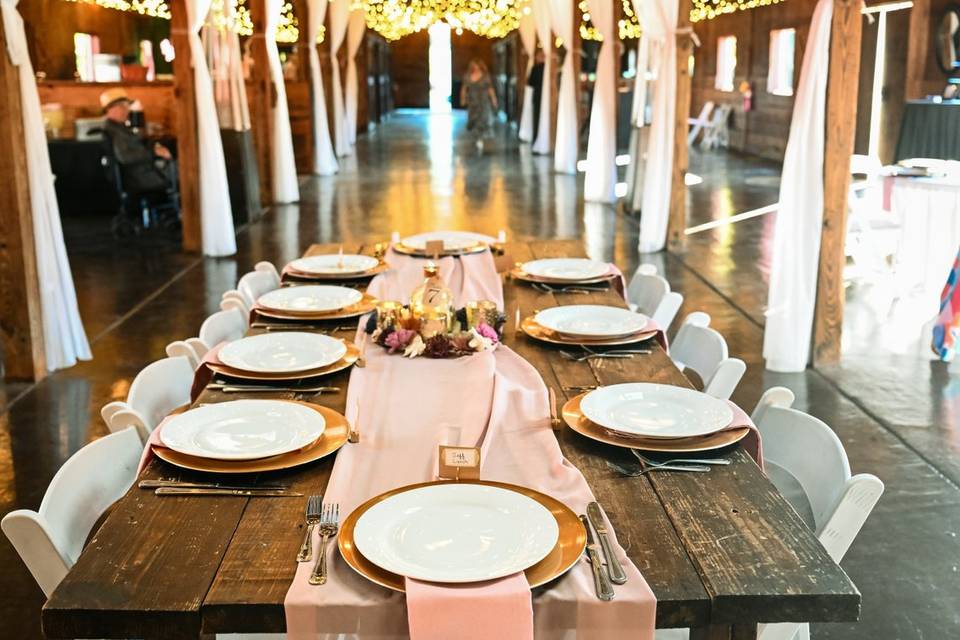 Table of Honor Barn