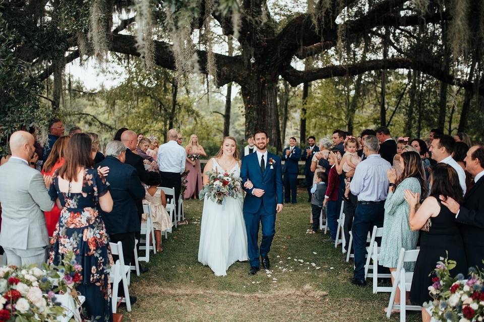 Live Oak Ceremony The Grainery