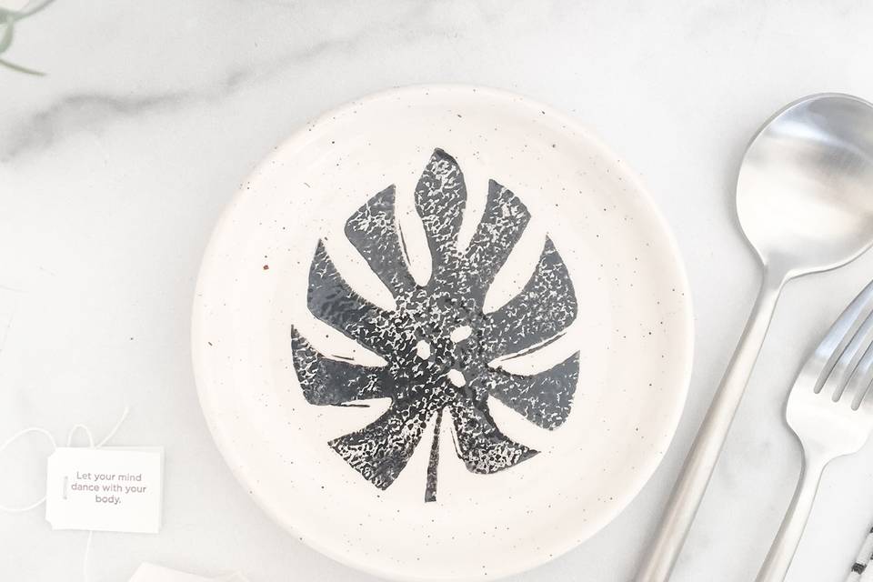 Monstera Trinket Dish