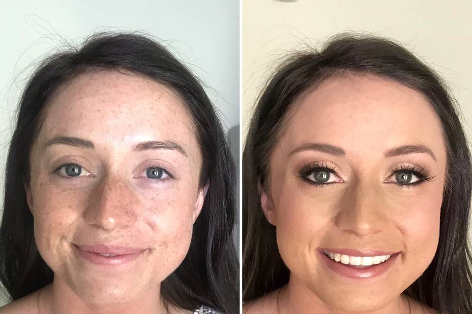 Bridal Before and After